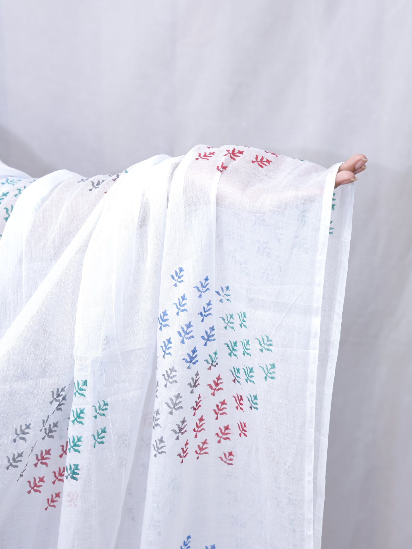White Cotton Dupatta
