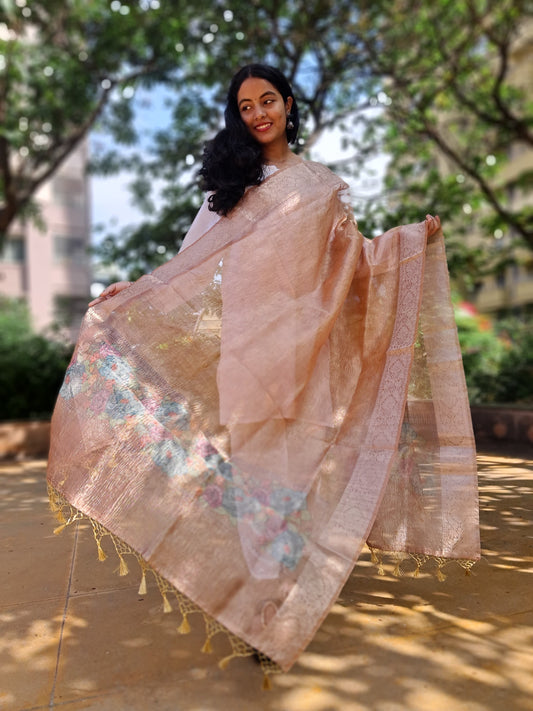 Tissue Crush Dupatta