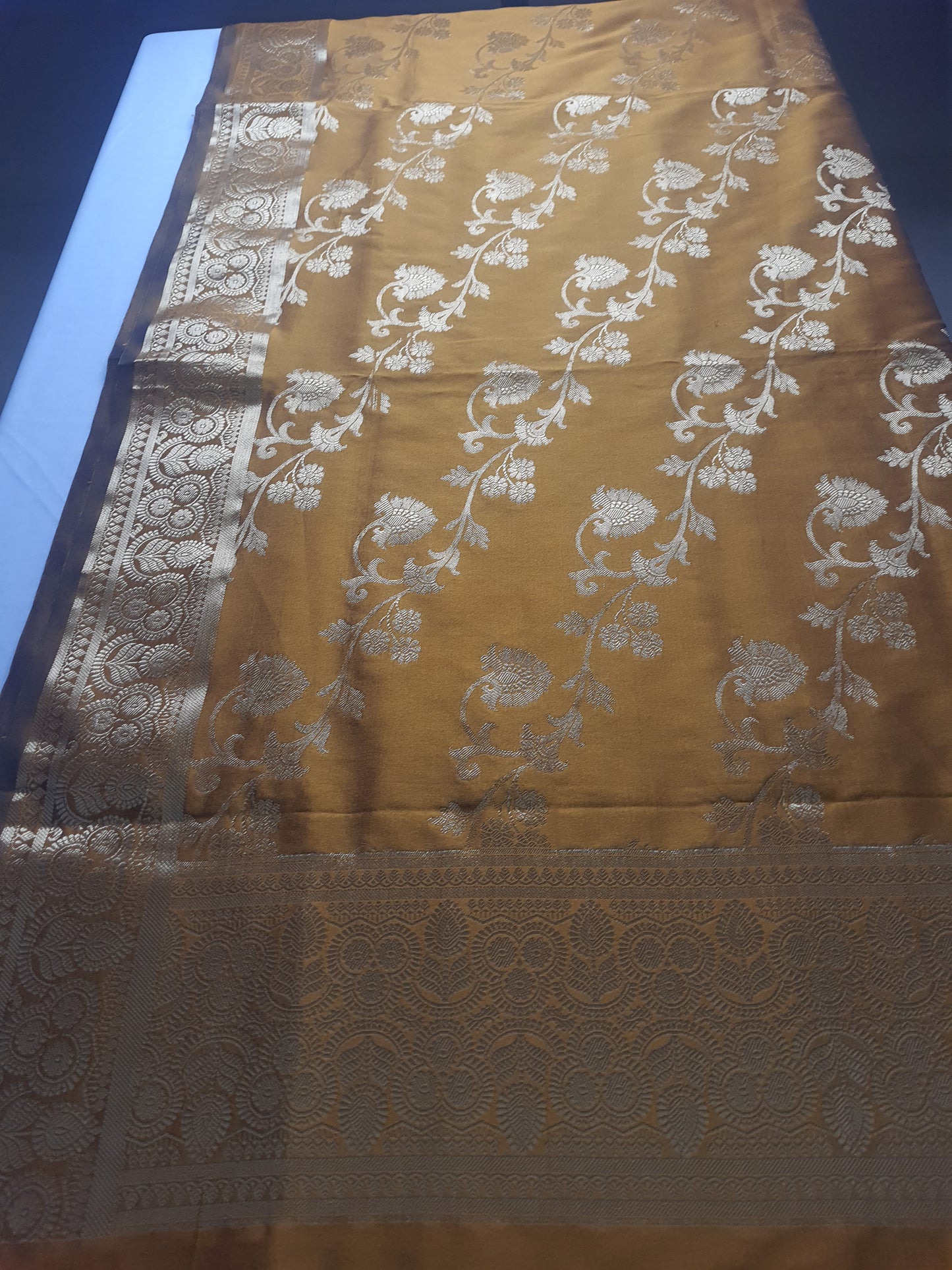 Golden Color Banarasi Dupatta